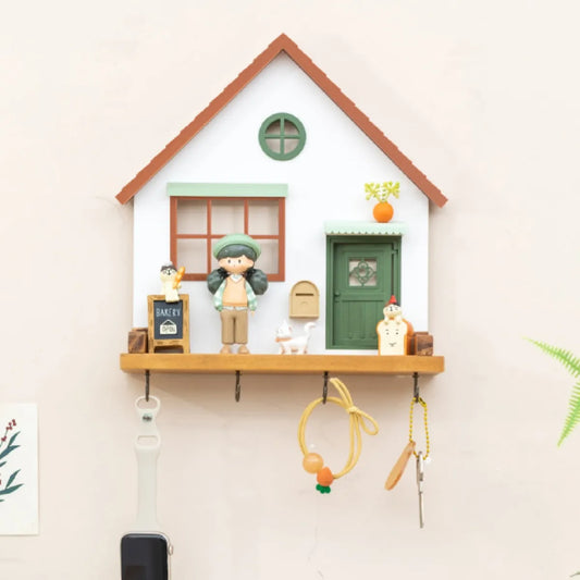 Wall Art Hat Key Storage Rack Hook