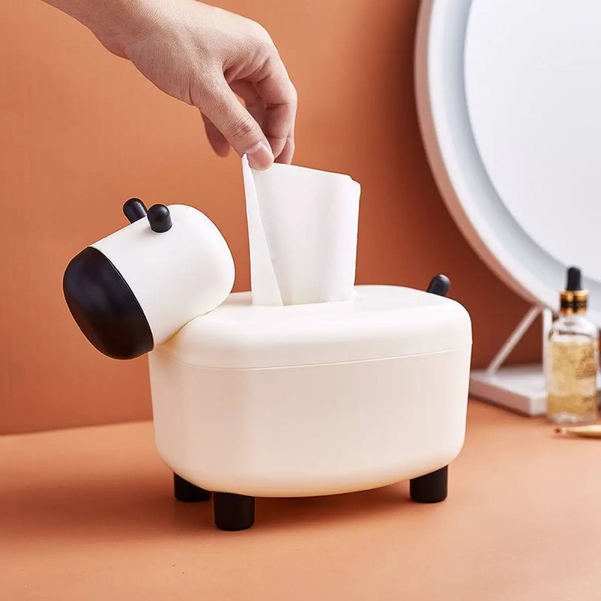 Cute Multifunctional Heart Tissue Box