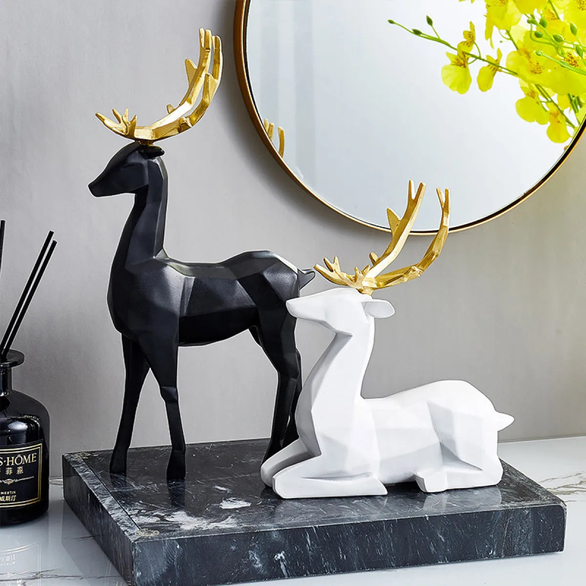 Nordic Fawn TV Cabinet Decoration
